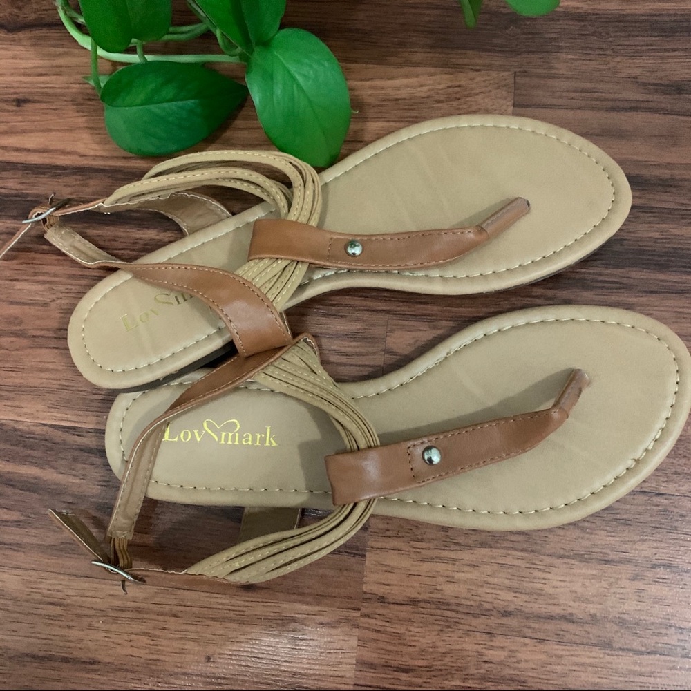 Brown sandals